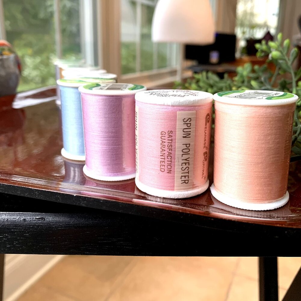Assorted Pastel Thread 10pc - Picture 3 of 8